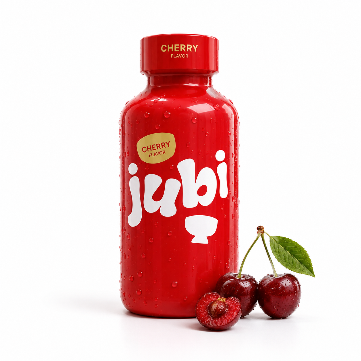 Jubi Lion's Mane Wellness Drink — Cherry